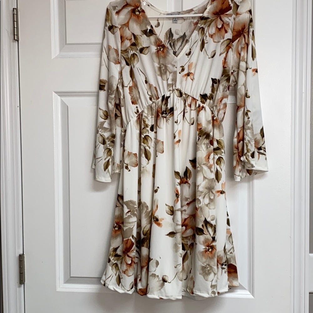 White birch babydoll dress